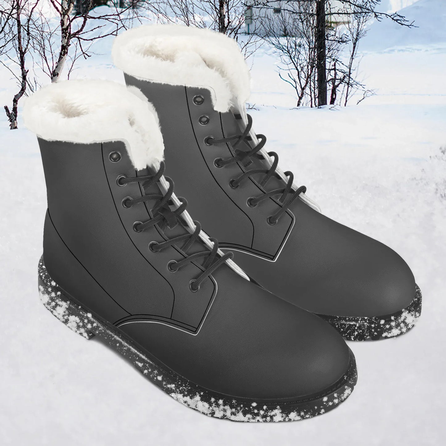 eklipse-faux-fur-leder-boots-boots-jlr-design-1 - JLR Design