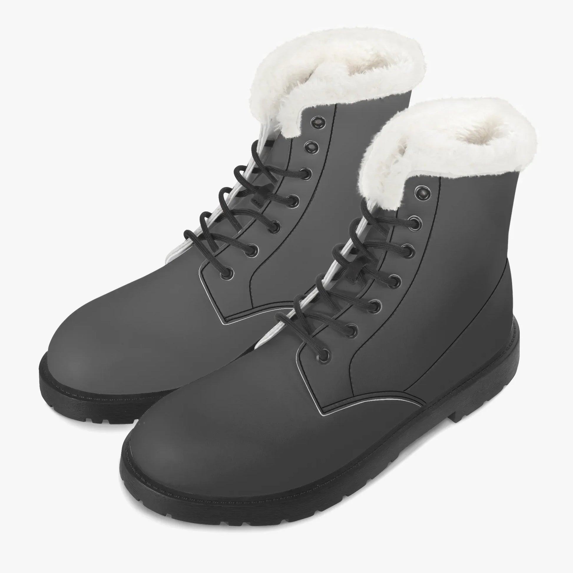 eklipse-faux-fur-leder-boots-boots-jlr-design-2 - JLR Design