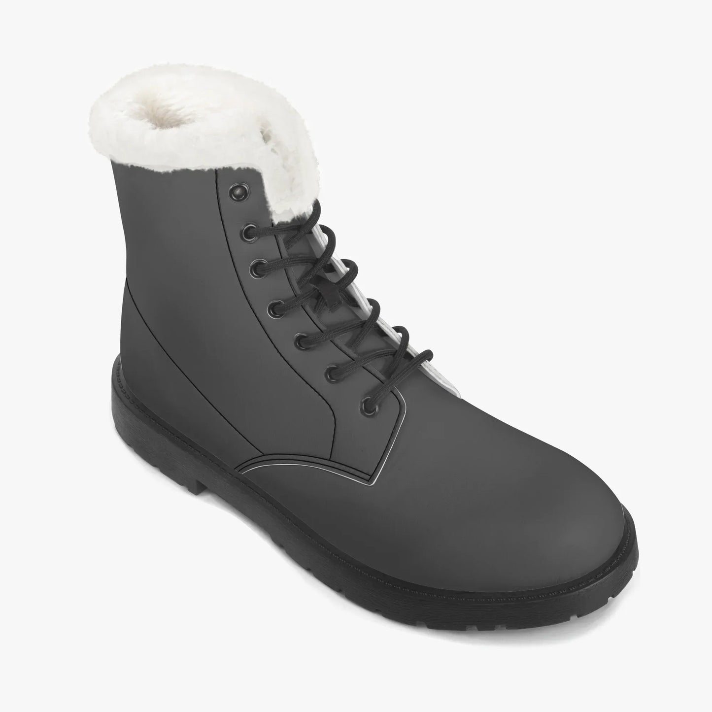 eklipse-faux-fur-leder-boots-boots-jlr-design-7 - JLR Design