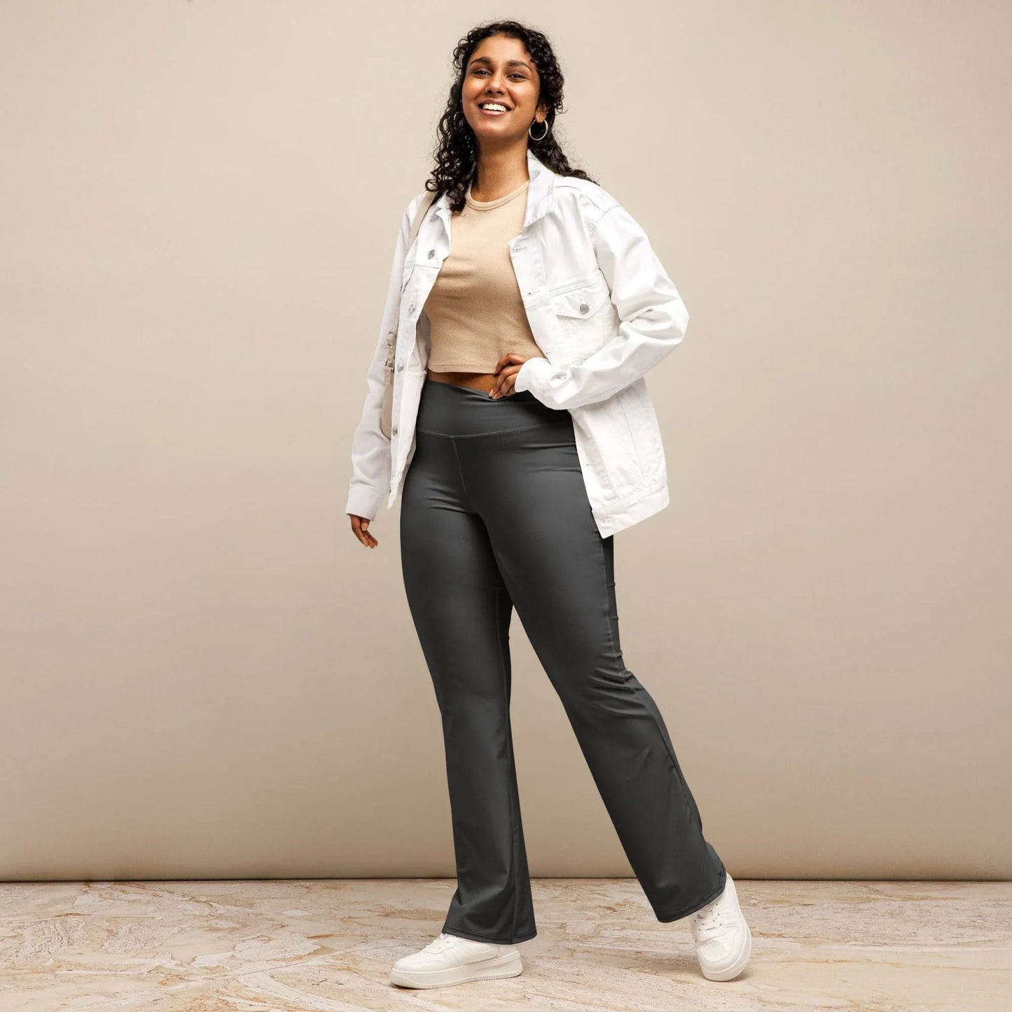 eklipse-high-waist-flare-leggings-flare-leggings-jlr-design-3 - JLR Design
