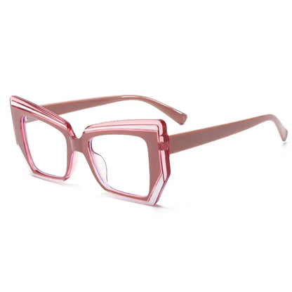 elegante-brille-or-damen-or-cat-eye-or-farbige-bugel-or-blaulichtfilter-or-mode-brille-jlr-design-6 - JLR Design