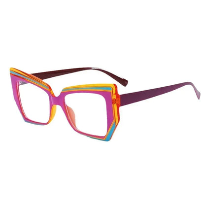 elegante-brille-or-damen-or-cat-eye-or-farbige-bugel-or-blaulichtfilter-or-mode-brille-jlr-design-8 - JLR Design
