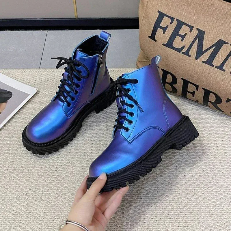 elegante-leder-stiefel-mit-lackoptik-boots-jlr-design-3 - JLR Design