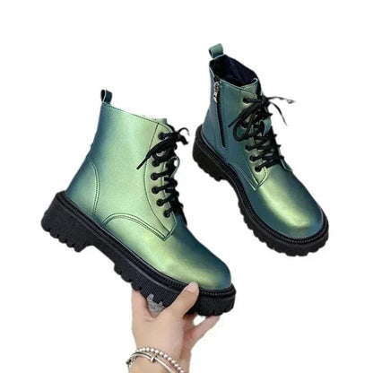 elegante-leder-stiefel-mit-lackoptik-boots-jlr-design-5 - JLR Design
