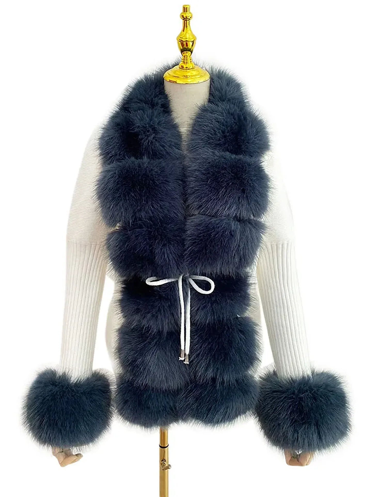 eleganter-damen-kunstfell-cardigan-flauschiger-strickmantel-mit-abnehmbarem-kragen-fur-herbst-and-winter-cardigan-jlr-design-13 - JLR Design