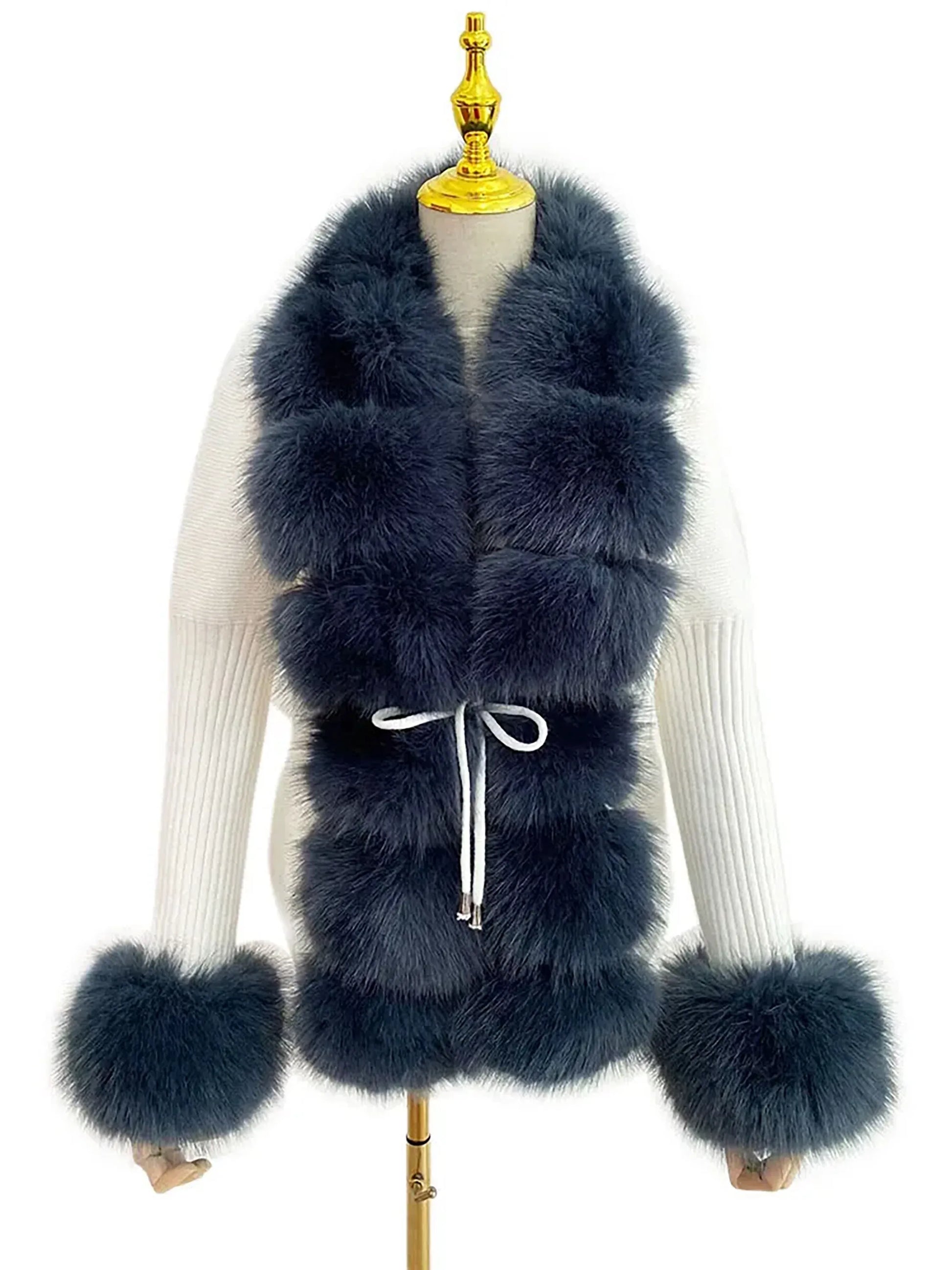 eleganter-damen-kunstfell-cardigan-flauschiger-strickmantel-mit-abnehmbarem-kragen-fur-herbst-and-winter-cardigan-jlr-design-13 - JLR Design