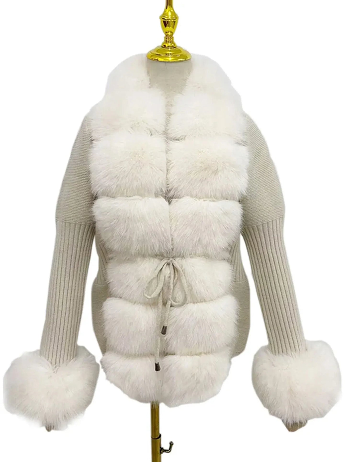 eleganter-damen-kunstfell-cardigan-flauschiger-strickmantel-mit-abnehmbarem-kragen-fur-herbst-and-winter-cardigan-jlr-design-22 - JLR Design