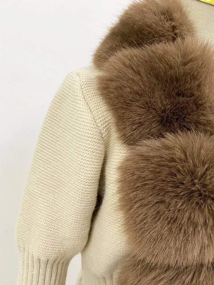eleganter-damen-kunstfell-cardigan-flauschiger-strickmantel-mit-abnehmbarem-kragen-fur-herbst-and-winter-cardigan-jlr-design-3 - JLR Design