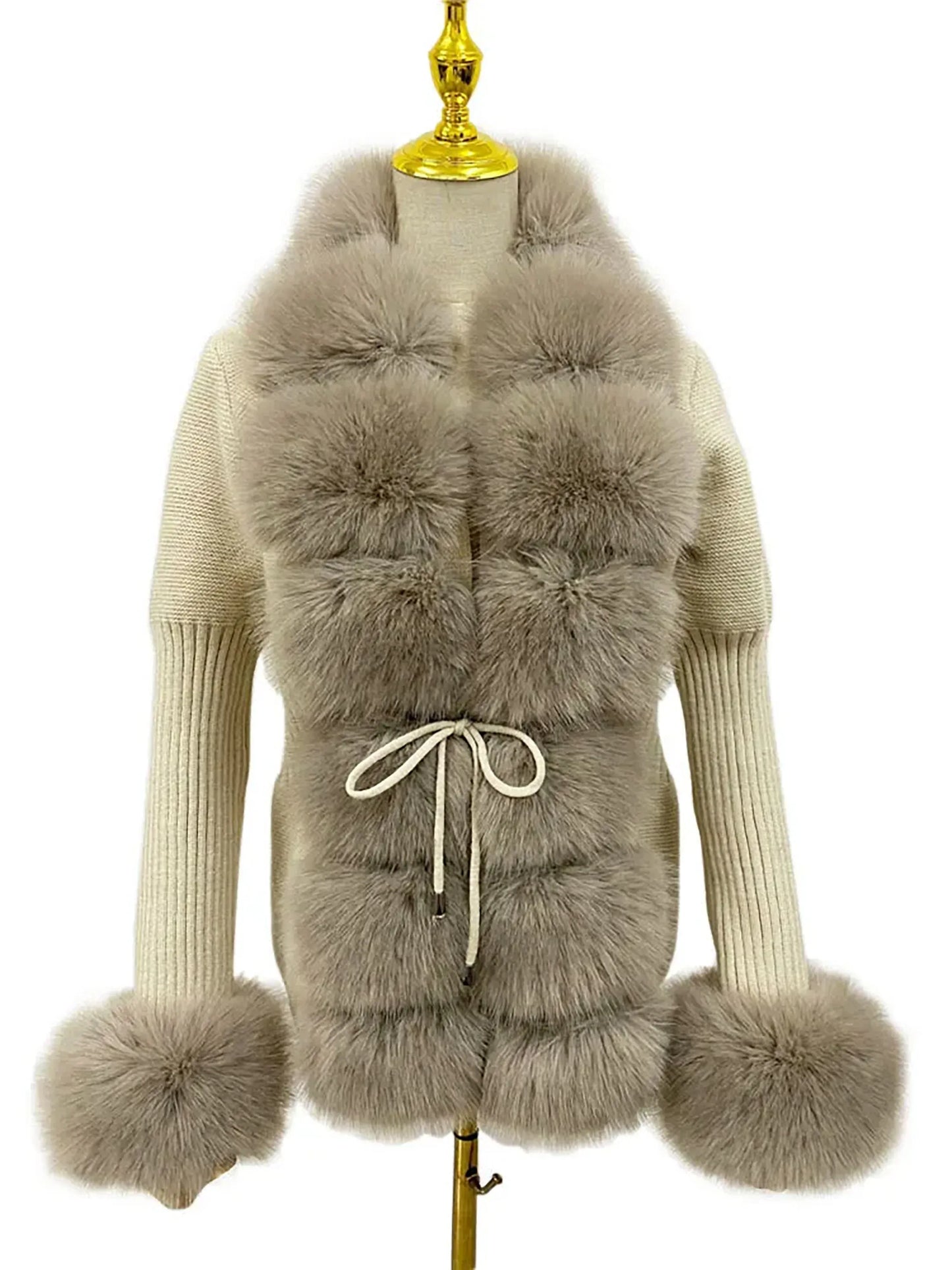 eleganter-damen-kunstfell-cardigan-flauschiger-strickmantel-mit-abnehmbarem-kragen-fur-herbst-and-winter-cardigan-jlr-design-8 - JLR Design