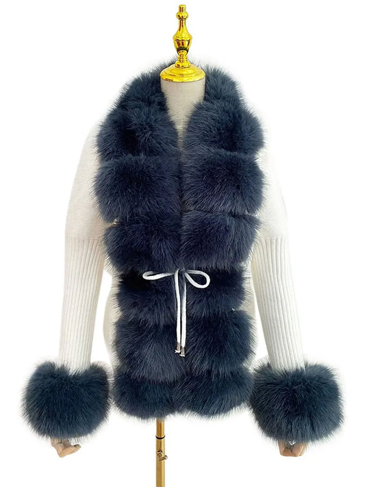 eleganter-damen-kunstfell-cardigan-flauschiger-strickmantel-mit-abnehmbarem-kragen-fur-herbst-and-winter-cardigan-jlr-design-jlr-design-de-13 - JLR Design
