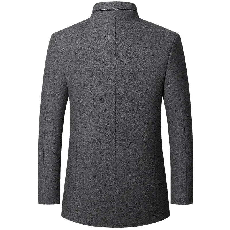 eleganter-herren-wollmantel-mit-stehkragen-business-and-freizeit-herbstwinter-mantel-jlr-design-4 - JLR Design
