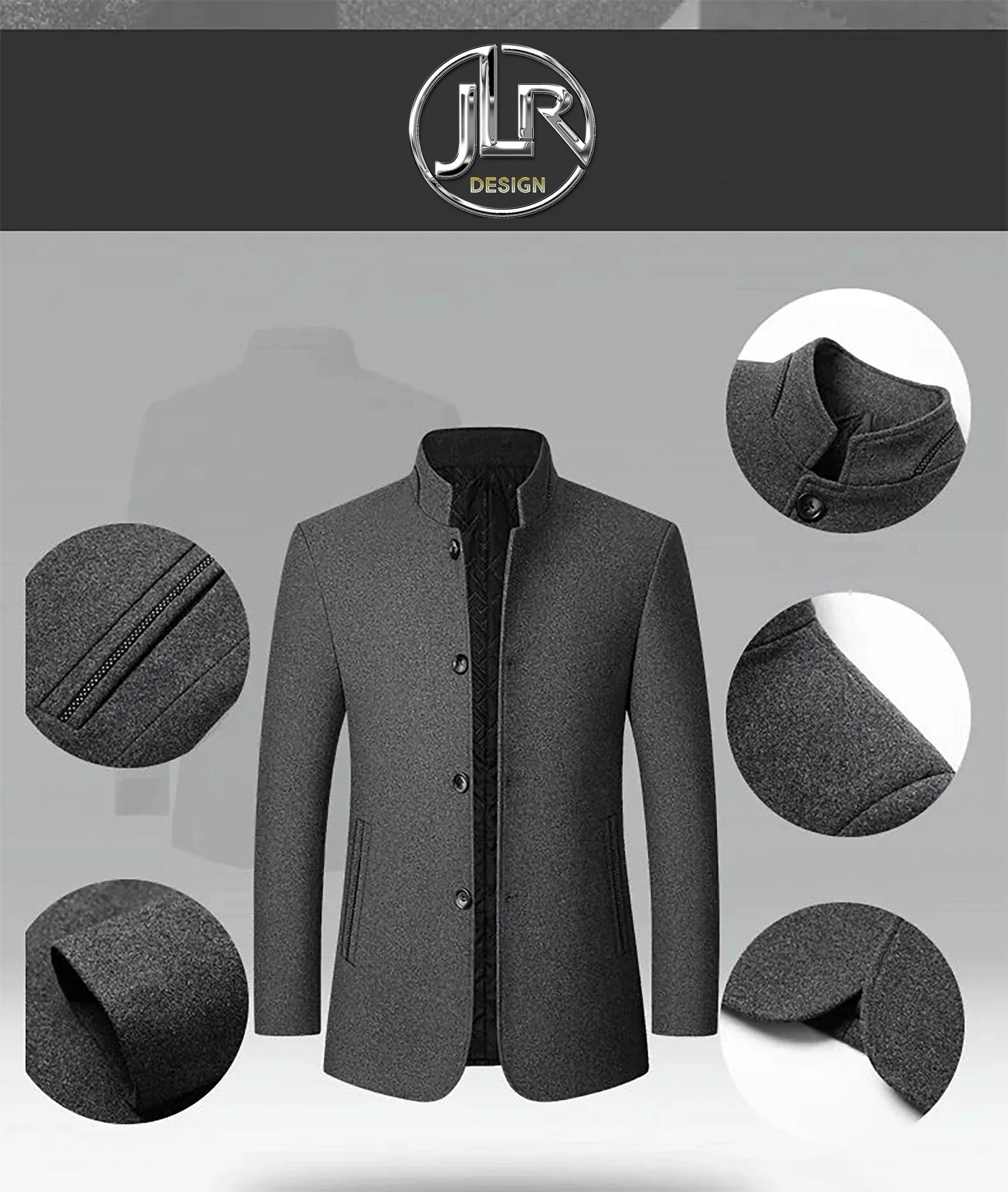 eleganter-herren-wollmantel-mit-stehkragen-business-and-freizeit-herbstwinter-mantel-jlr-design-9 - JLR Design