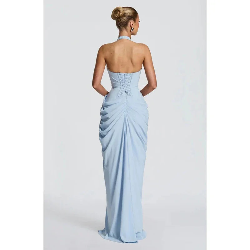 elegantes-maxikleid-mit-schlitz-ruckenfrei-tailliert-sommer-abendmode-kleid-jlr-design-jlr-design-de-11 - JLR Design