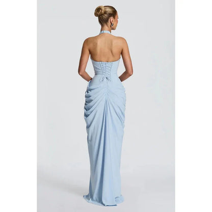 elegantes-maxikleid-mit-schlitz-ruckenfrei-tailliert-sommer-abendmode-kleid-jlr-design-jlr-design-de-11 - JLR Design
