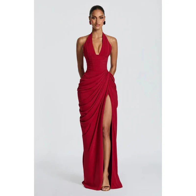 elegantes-maxikleid-mit-schlitz-ruckenfrei-tailliert-sommer-abendmode-kleid-jlr-design-jlr-design-de-12 - JLR Design
