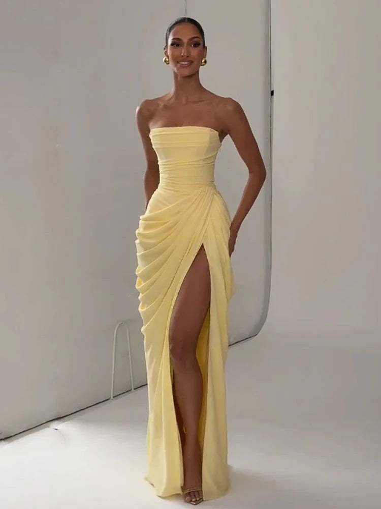elegantes-maxikleid-mit-schlitz-ruckenfrei-tailliert-sommer-abendmode-kleid-jlr-design-jlr-design-de-22 - JLR Design