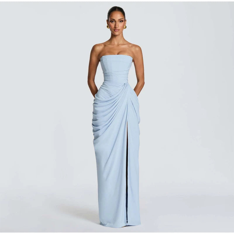 elegantes-maxikleid-mit-schlitz-ruckenfrei-tailliert-sommer-abendmode-kleid-jlr-design-jlr-design-de-25 - JLR Design
