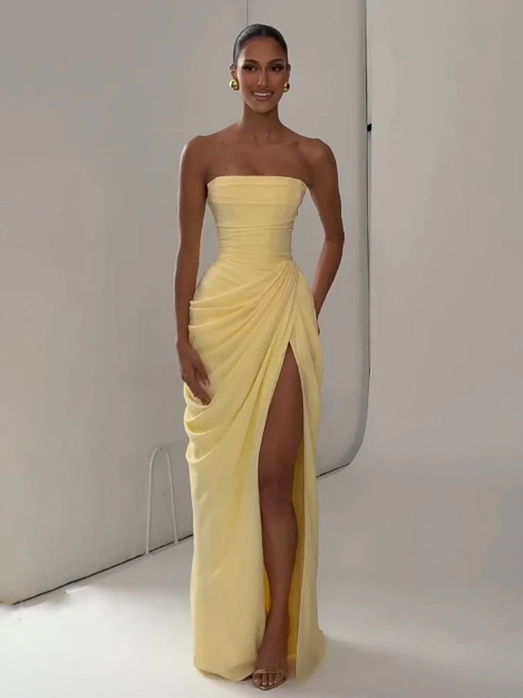 elegantes-maxikleid-mit-schlitz-ruckenfrei-tailliert-sommer-abendmode-kleid-jlr-design-jlr-design-de-30 - JLR Design