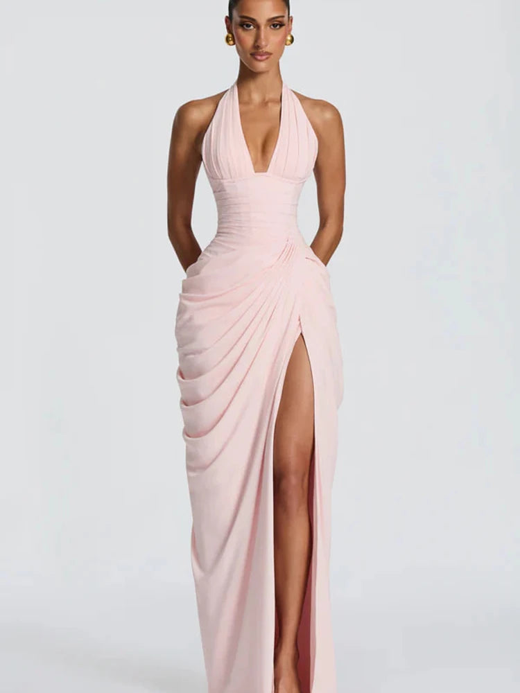 elegantes-maxikleid-mit-schlitz-ruckenfrei-tailliert-sommer-abendmode-kleid-jlr-design-jlr-design-de-31 - JLR Design