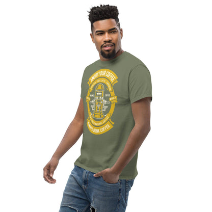 enjoy-your-coffee-herren-t-shirt-t-shirt-jlr-design-30789 - JLR Design