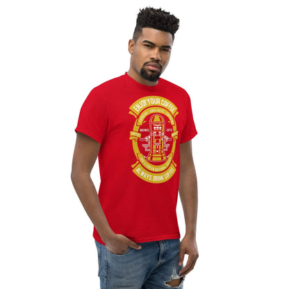 enjoy-your-coffee-herren-t-shirt-t-shirt-jlr-design-60998 - JLR Design