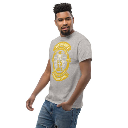 enjoy-your-coffee-herren-t-shirt-t-shirt-jlr-design-66126 - JLR Design