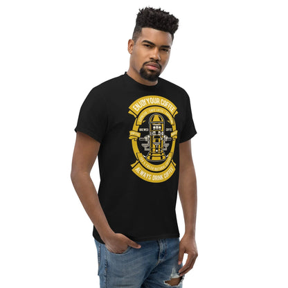 enjoy-your-coffee-herren-t-shirt-t-shirt-jlr-design-9 - JLR Design