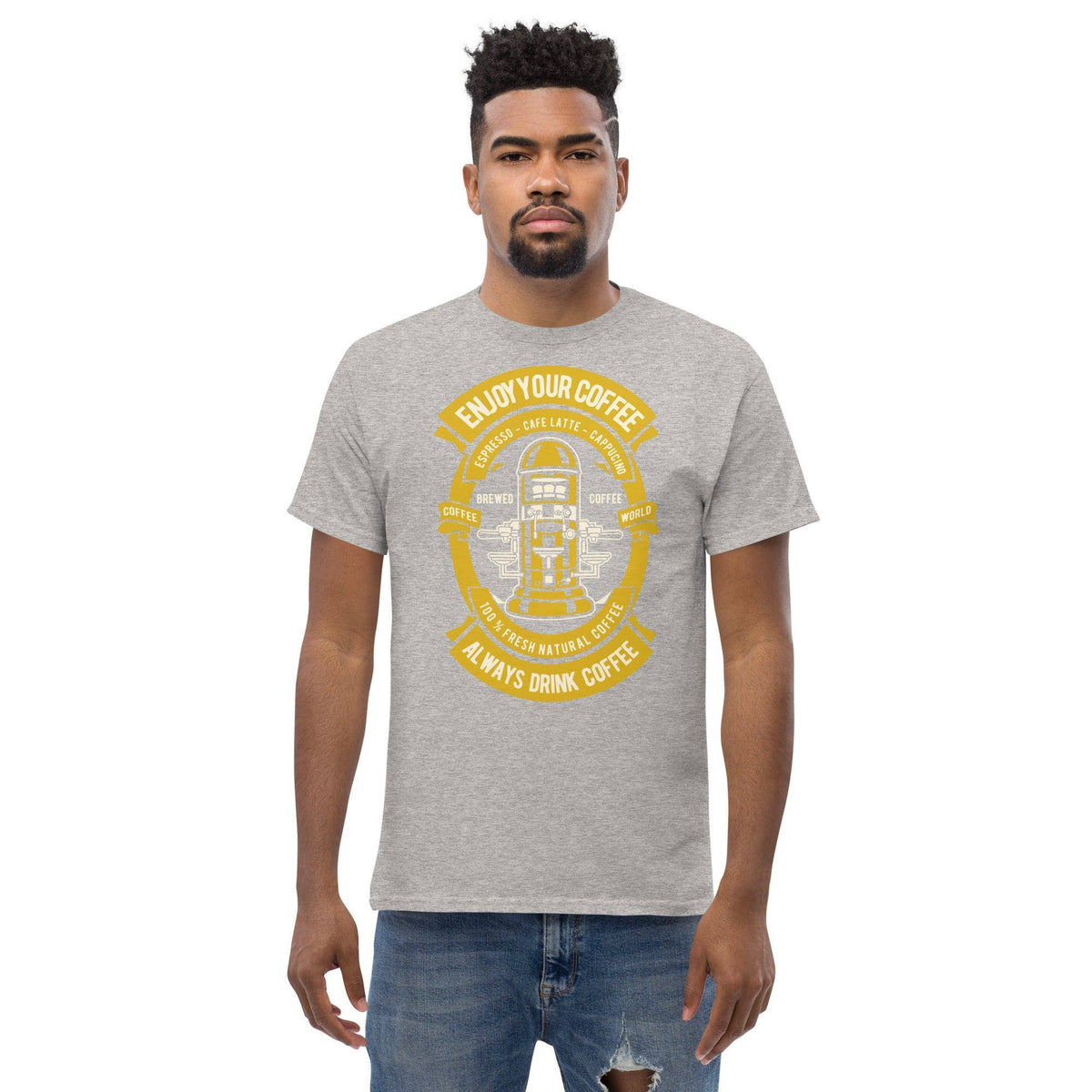 enjoy-your-coffee-herren-t-shirt-t-shirt-jlr-design-jlr-design-de-37 - JLR Design