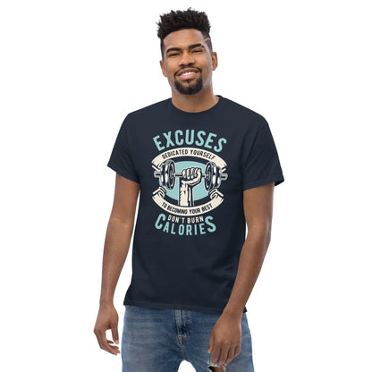 excuses-don-t-burn-calories-herren-t-shirt-t-shirt-jlr-design-10 - JLR Design