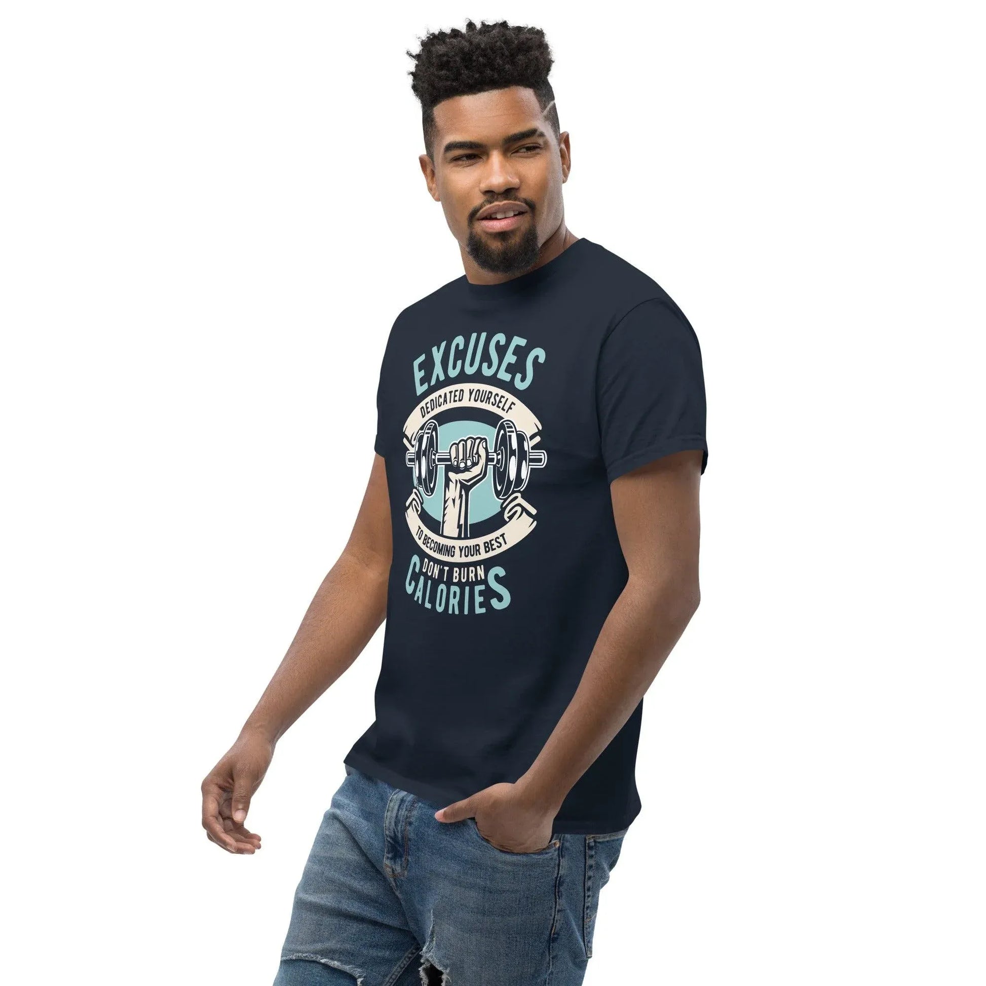 excuses-don-t-burn-calories-herren-t-shirt-t-shirt-jlr-design-11 - JLR Design
