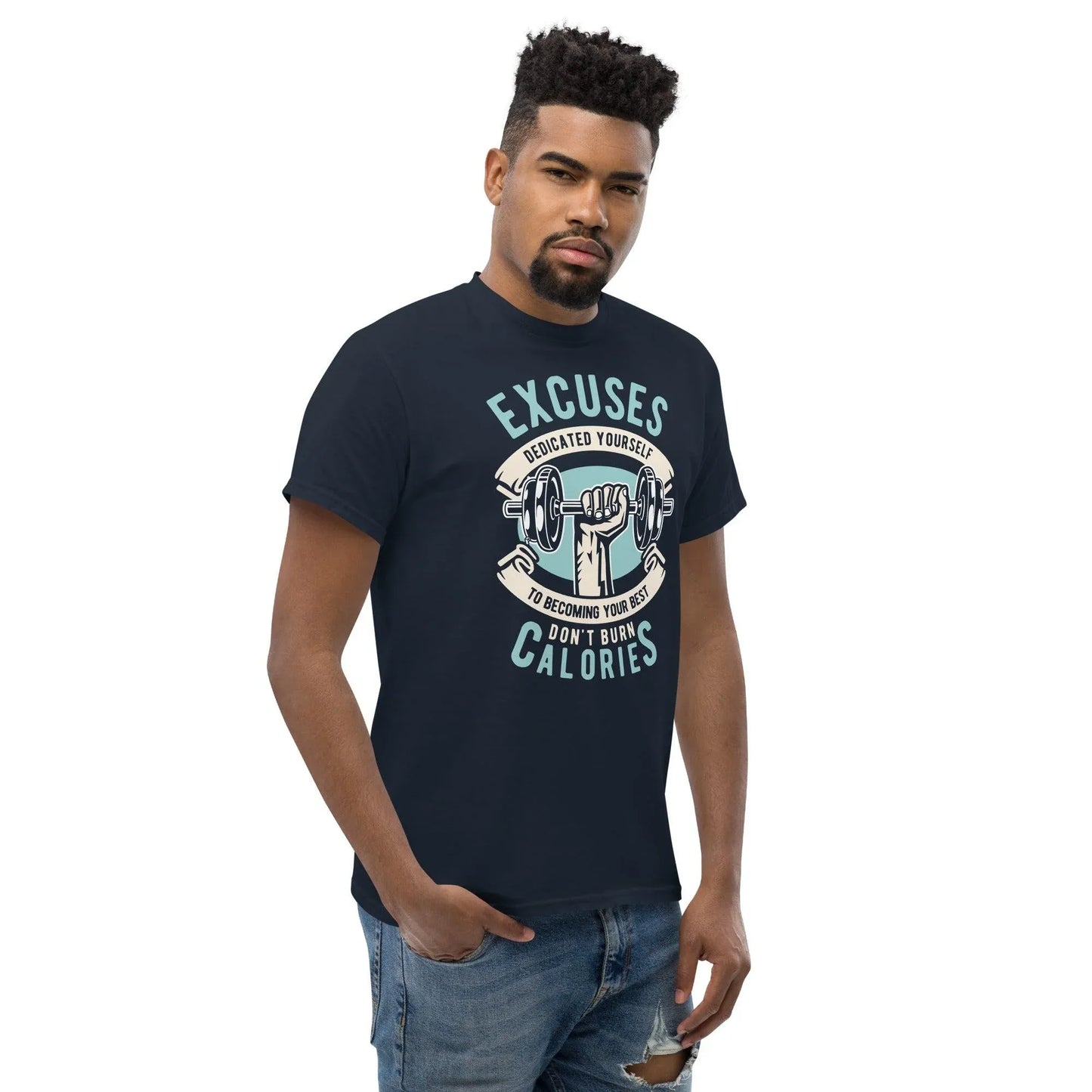 excuses-don-t-burn-calories-herren-t-shirt-t-shirt-jlr-design-12 - JLR Design