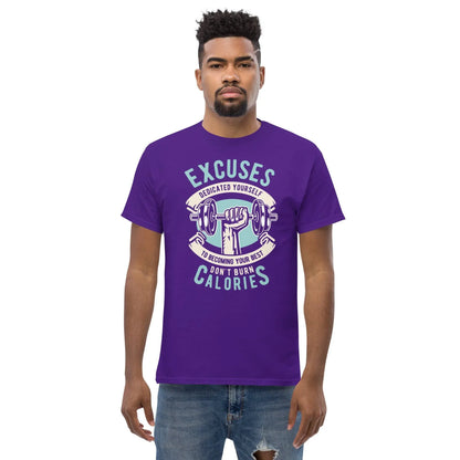 excuses-don-t-burn-calories-herren-t-shirt-t-shirt-jlr-design-13 - JLR Design