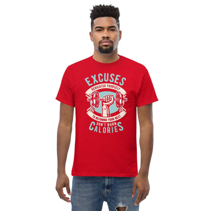 excuses-don-t-burn-calories-herren-t-shirt-t-shirt-jlr-design-17 - JLR Design