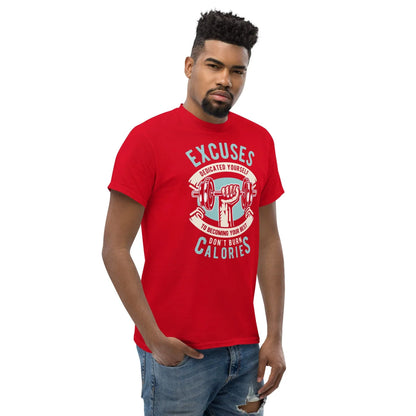 excuses-don-t-burn-calories-herren-t-shirt-t-shirt-jlr-design-20 - JLR Design