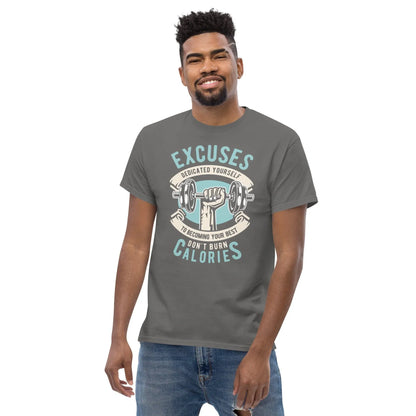 excuses-don-t-burn-calories-herren-t-shirt-t-shirt-jlr-design-26 - JLR Design