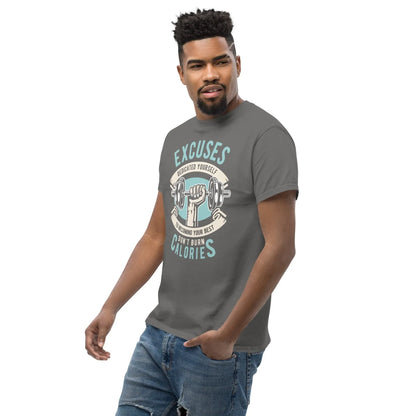 excuses-don-t-burn-calories-herren-t-shirt-t-shirt-jlr-design-27 - JLR Design