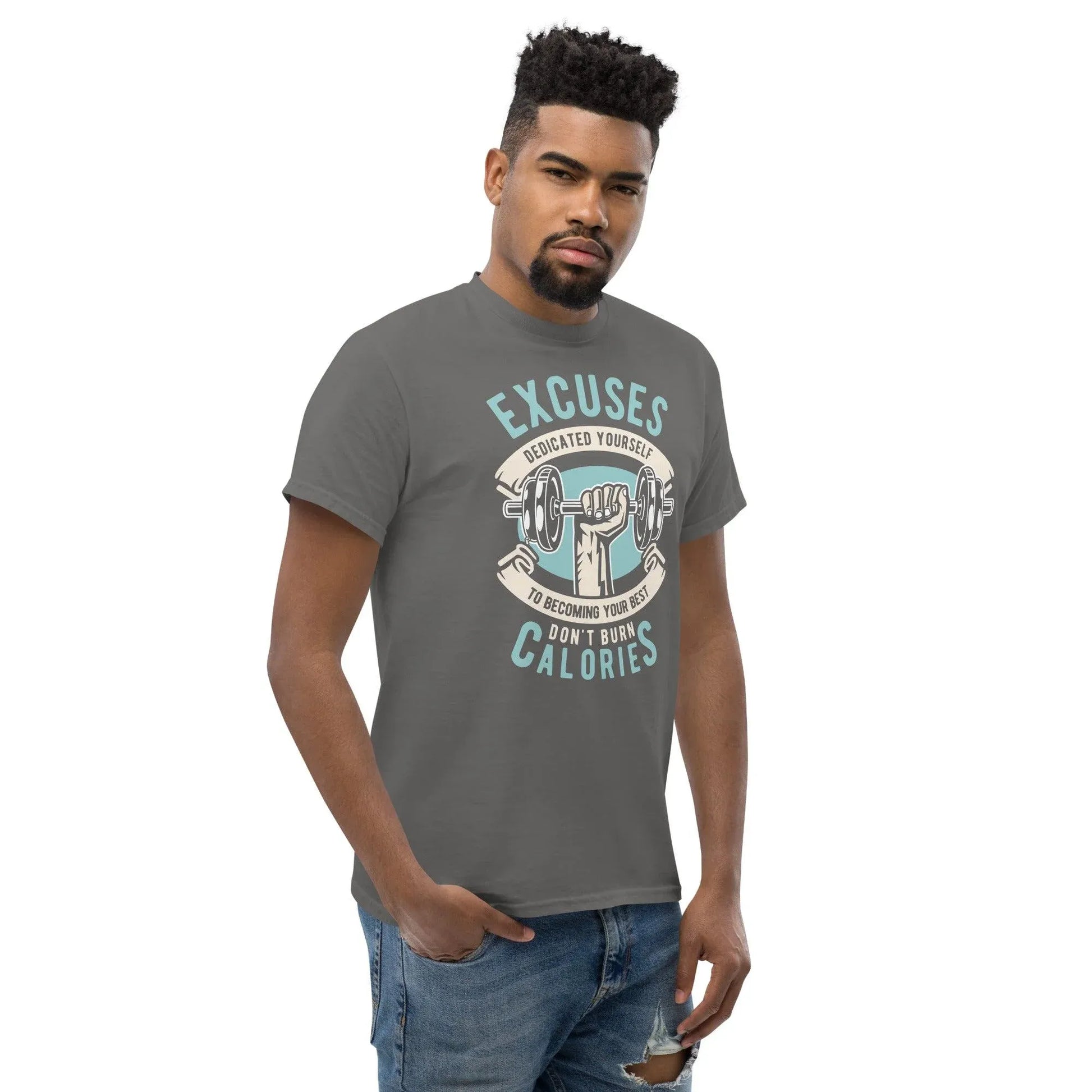 excuses-don-t-burn-calories-herren-t-shirt-t-shirt-jlr-design-28 - JLR Design