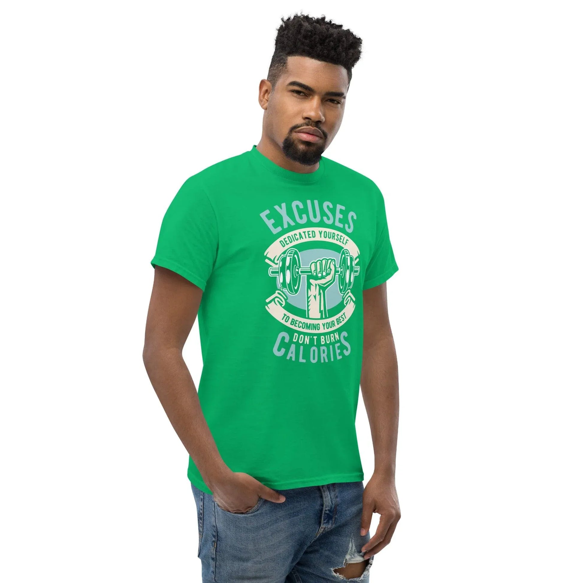 excuses-don-t-burn-calories-herren-t-shirt-t-shirt-jlr-design-36 - JLR Design
