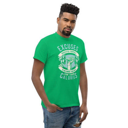 excuses-don-t-burn-calories-herren-t-shirt-t-shirt-jlr-design-36 - JLR Design