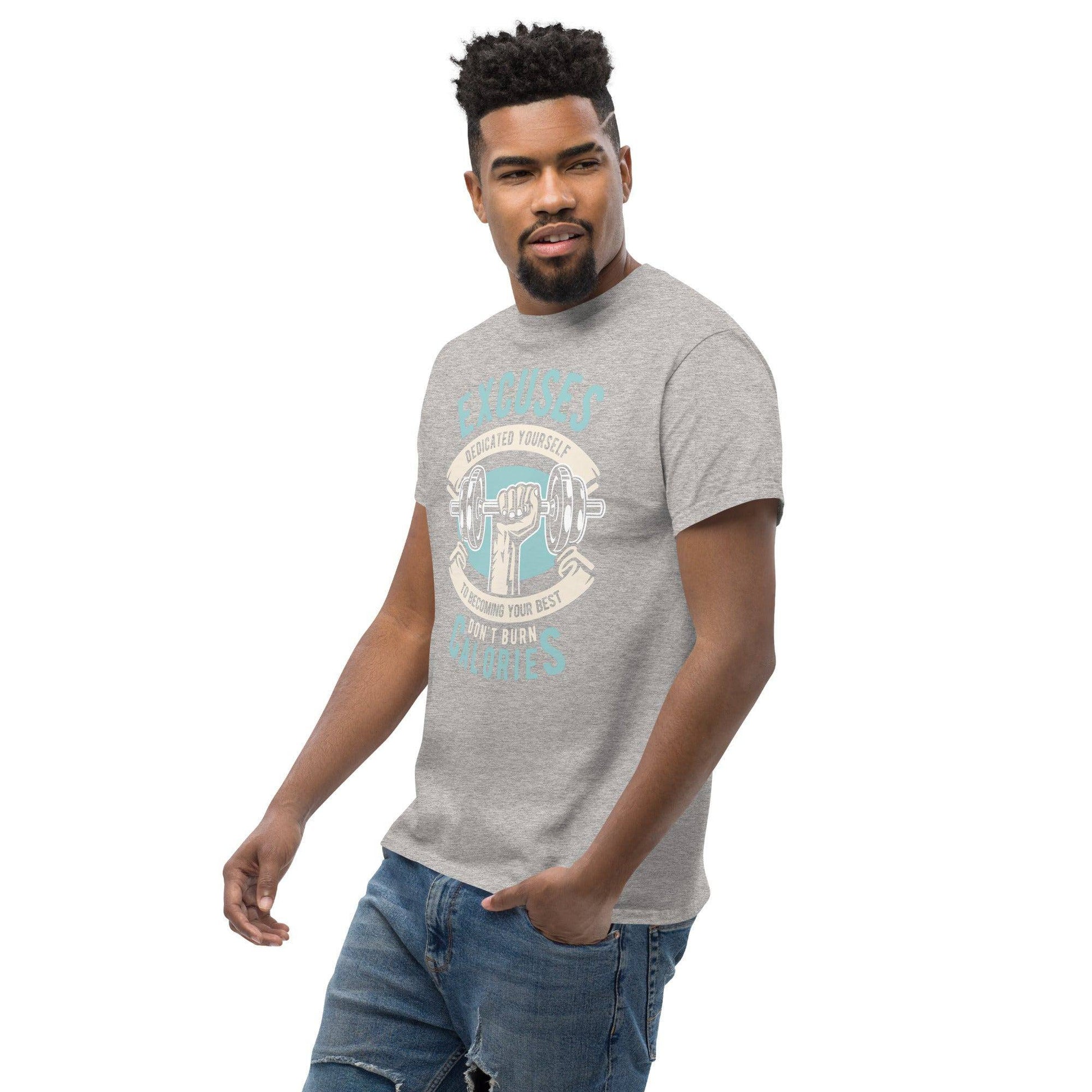 excuses-don-t-burn-calories-herren-t-shirt-t-shirt-jlr-design-39 - JLR Design