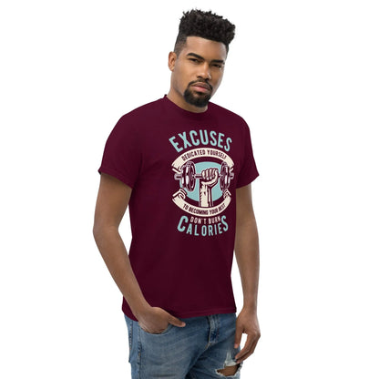 excuses-don-t-burn-calories-herren-t-shirt-t-shirt-jlr-design-5 - JLR Design