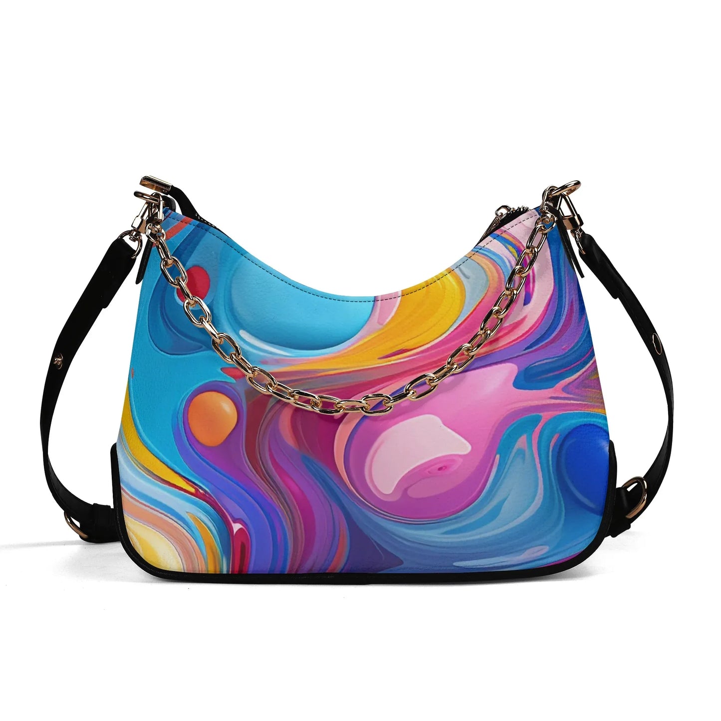farbenspiel-elegante-umhangetasche-mit-kette-umhangetasche-jlr-design-1 - JLR Design