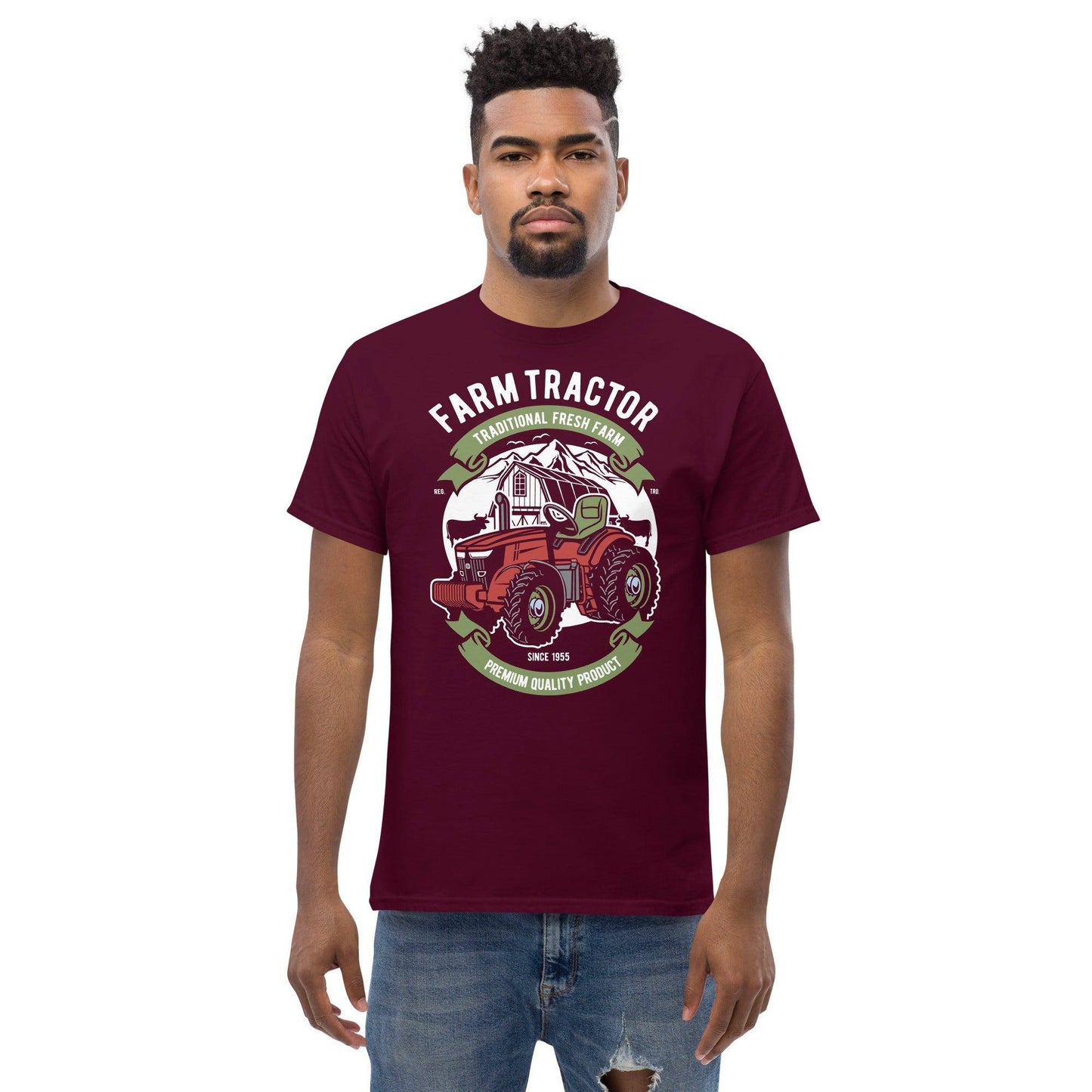 farm-tractor-herren-t-shirt-t-shirt-jlr-design-2 - JLR Design