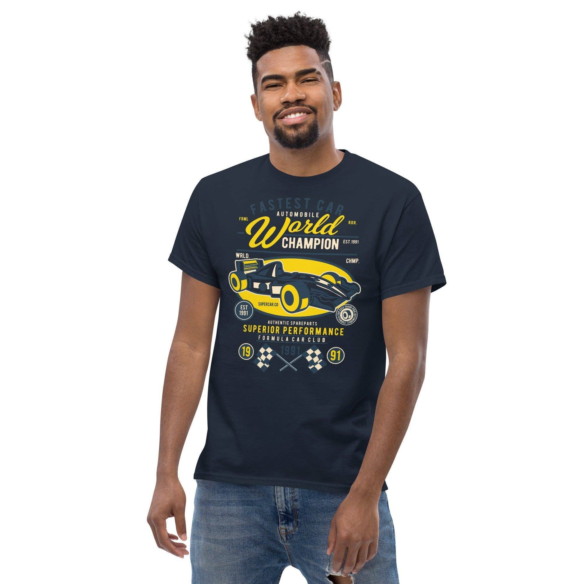 fastest-car-herren-t-shirt-t-shirt-jlr-design-10 - JLR Design
