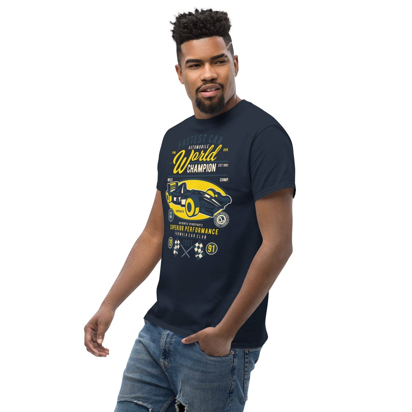 fastest-car-herren-t-shirt-t-shirt-jlr-design-11 - JLR Design