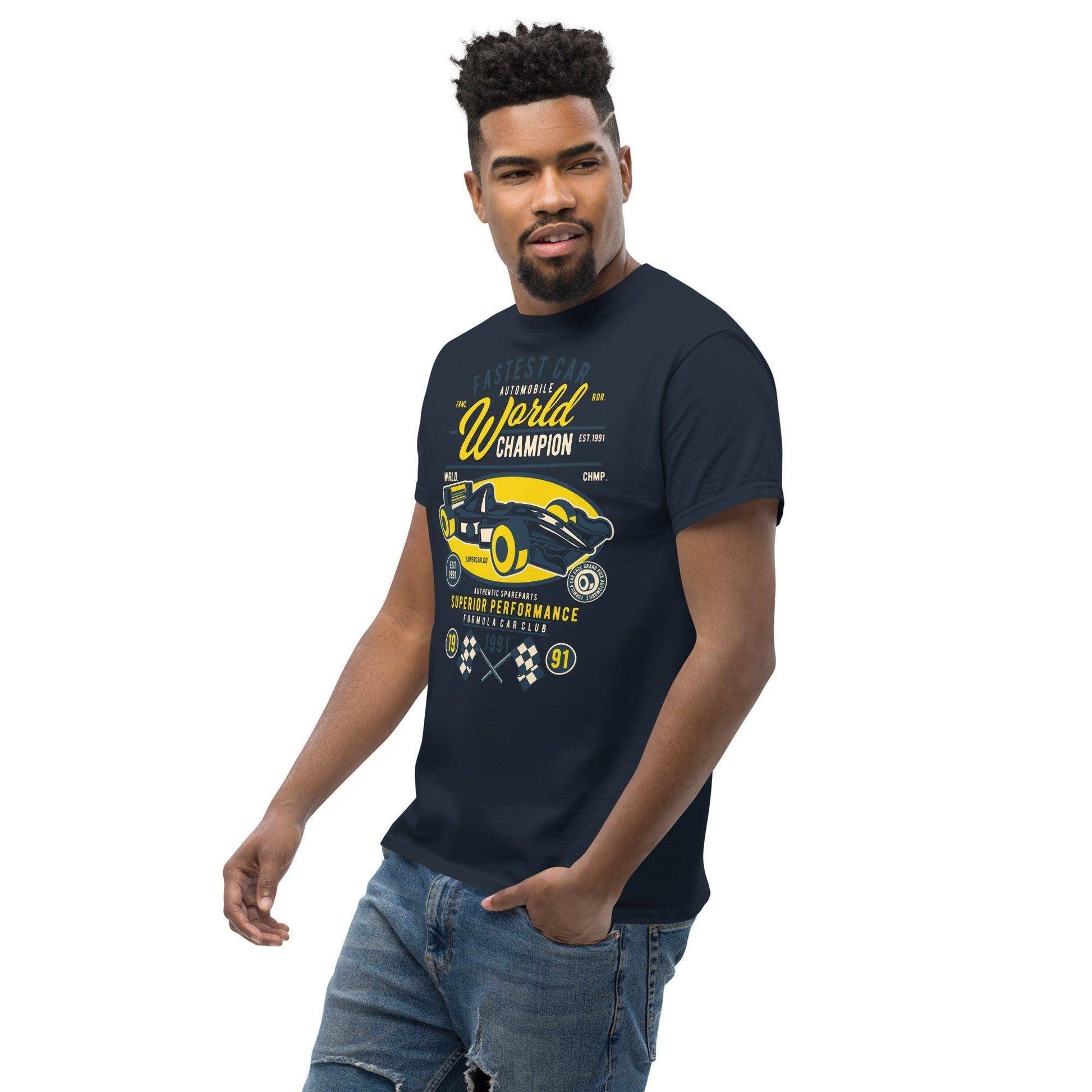 fastest-car-herren-t-shirt-t-shirt-jlr-design-11 - JLR Design