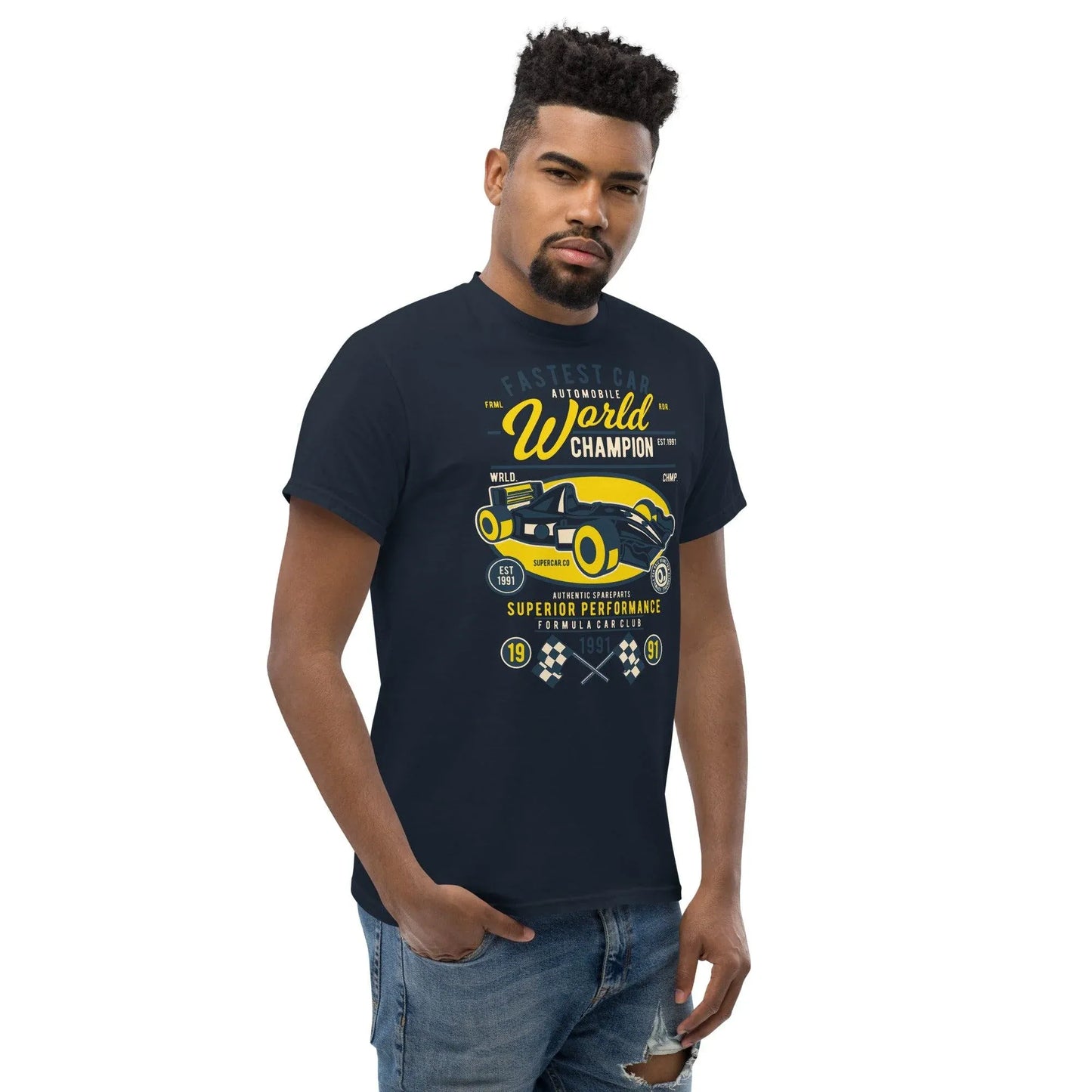 fastest-car-herren-t-shirt-t-shirt-jlr-design-12 - JLR Design