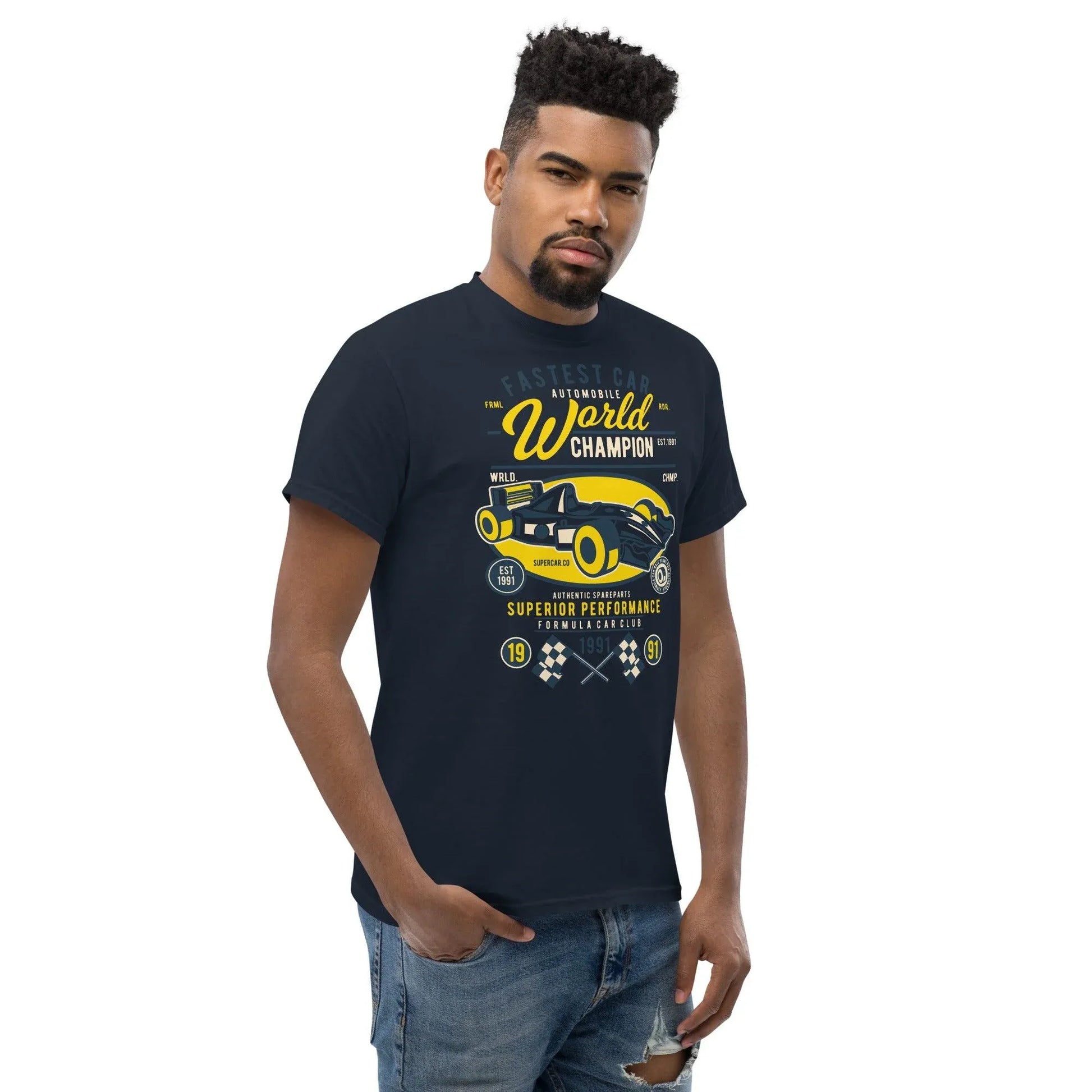 fastest-car-herren-t-shirt-t-shirt-jlr-design-12 - JLR Design