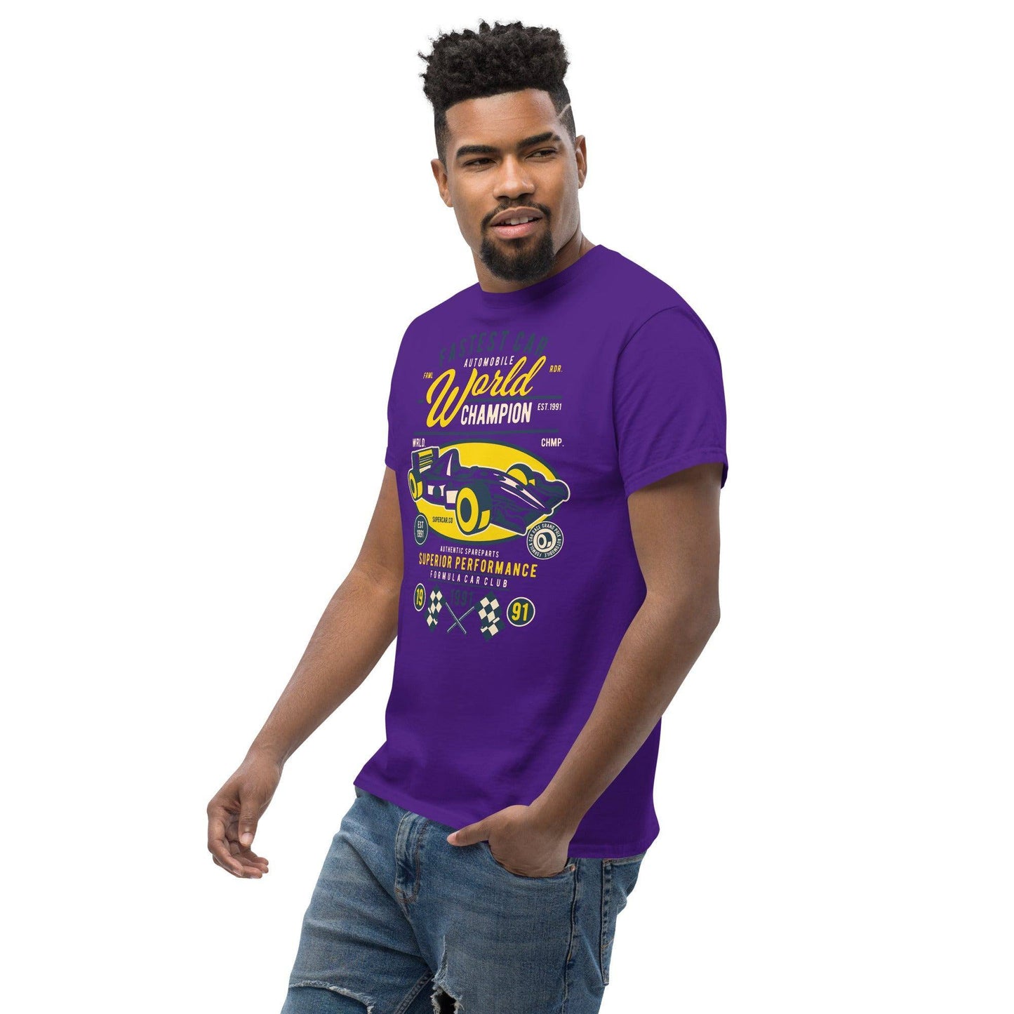 fastest-car-herren-t-shirt-t-shirt-jlr-design-15 - JLR Design