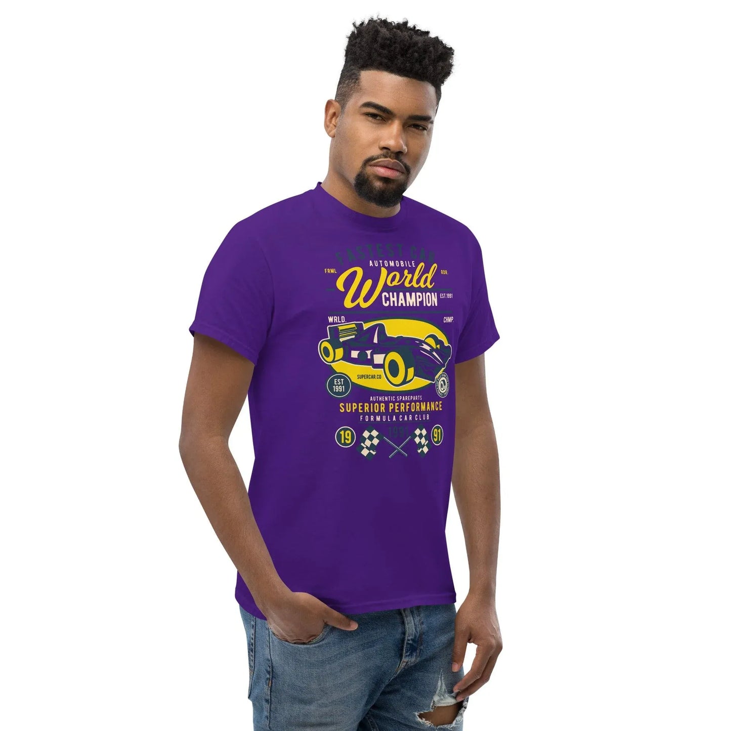 fastest-car-herren-t-shirt-t-shirt-jlr-design-16 - JLR Design